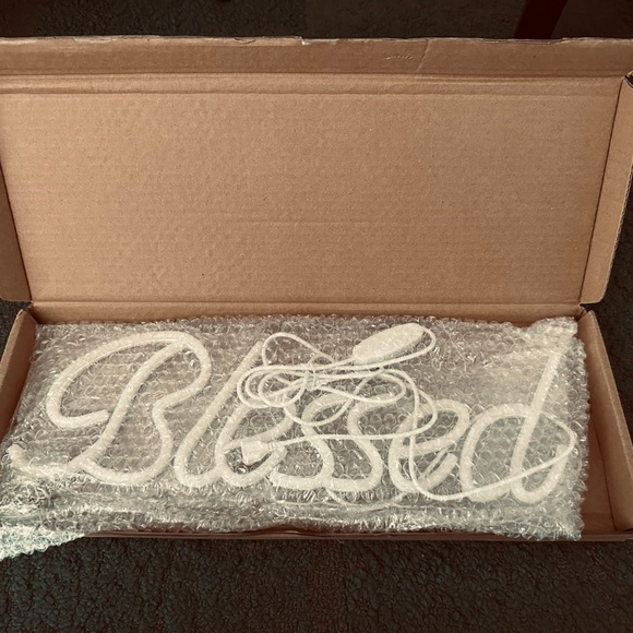 Blessed neon light. Brand new, still in box. Would make a great holiday gift. - Picture 5 of 6